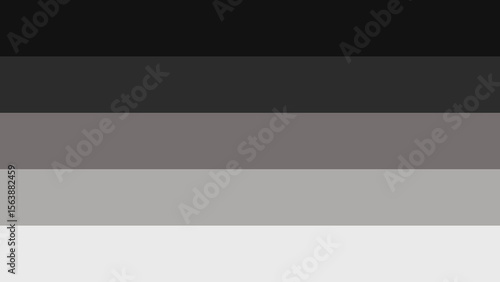 Minimalist Abstract Art ranging from white to black in five soft, balanced hues.