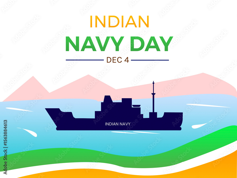 Naklejka premium ship on the sea