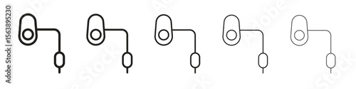 Anesthesia icons. simple and modern vector icon designs