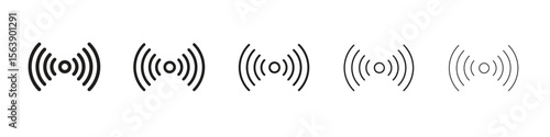 Sensor icons. simple and modern vector icon designs