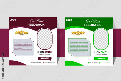 Clint Testimonial Design