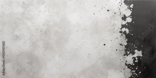 Grunge concrete wall texture with an old, dirty, and weathered gray surface