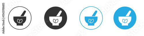 Herbal medicine icon