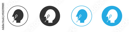 Nasal swab icon