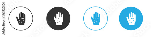 Rash hand icon