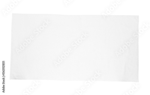 Wallpaper Mural One terry towel isolated on white, top view Torontodigital.ca