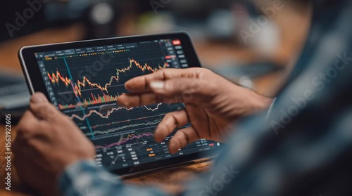 hand holding a laptop