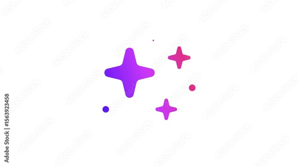 AI Sparkle Animated Icon