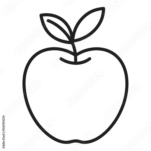apple icon vector illustration