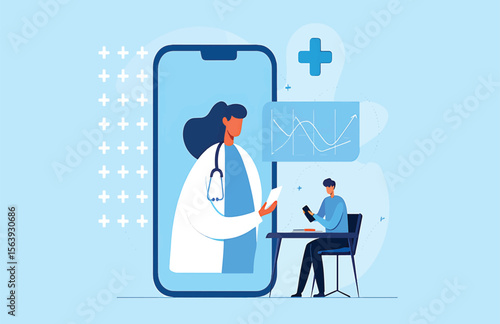 Telemedicine Virtual Doctor Consultations via Smartphone