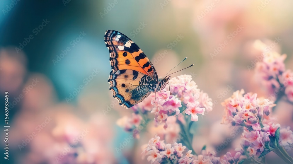 Fototapeta premium Painted Lady's Kiss