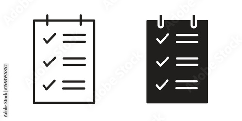 Reservation icon solid style. Flat vector illustration.