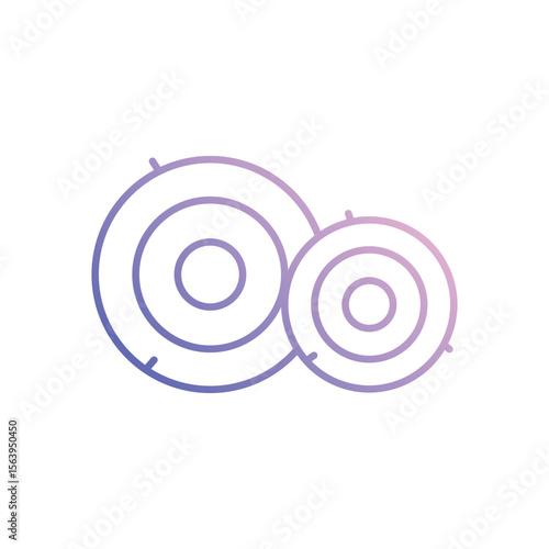 Hay Bale Vector icon