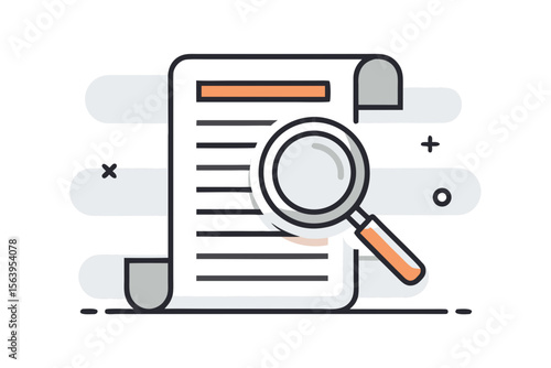 gig service minimal mono line vector icon