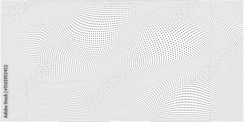 Light gradient halftone dots grunge wide background