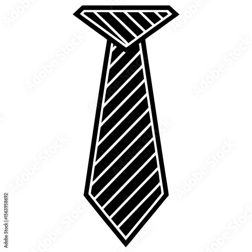 tie isolated on white