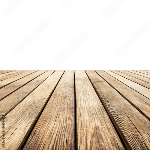 wooden floor isolated on transparent background