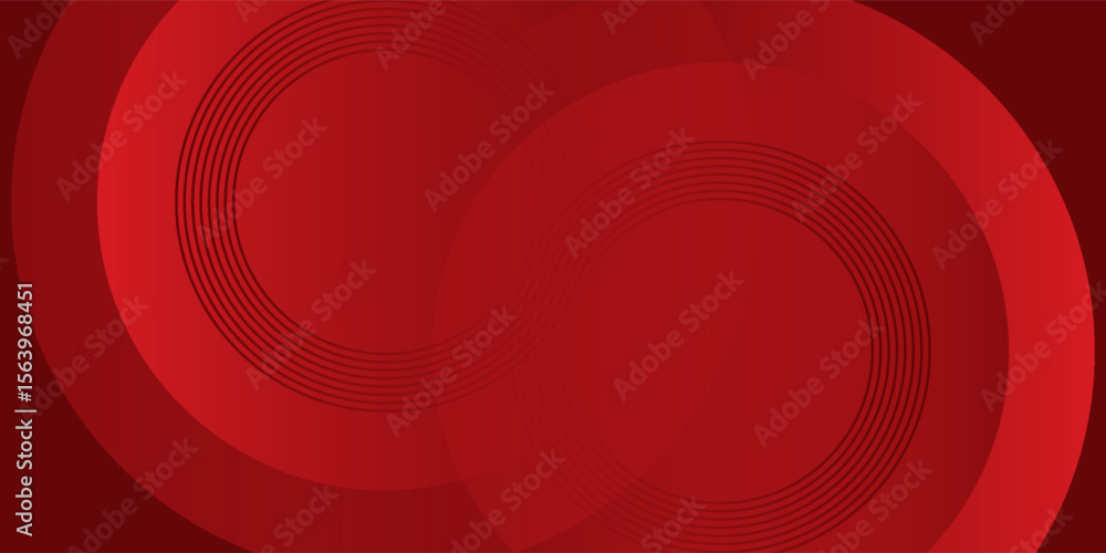 Obraz premium Red abstract background. Dynamic shapes composition.vector.eps 10
