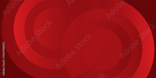 Red abstract background. Dynamic shapes composition.vector.eps 10