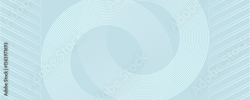 Modern abstract background. Glossy white gradient circle lines. Minimal geometric pattern. Simple graphic elements. Futuristic concept. Suitable for cover, poster, banner, brochure, eps10.
