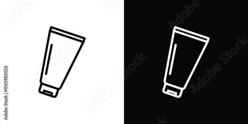 Ointment icon. Simple thin line, outline vectors