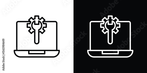 Software Engineering icon. Simple thin line, outline vectors