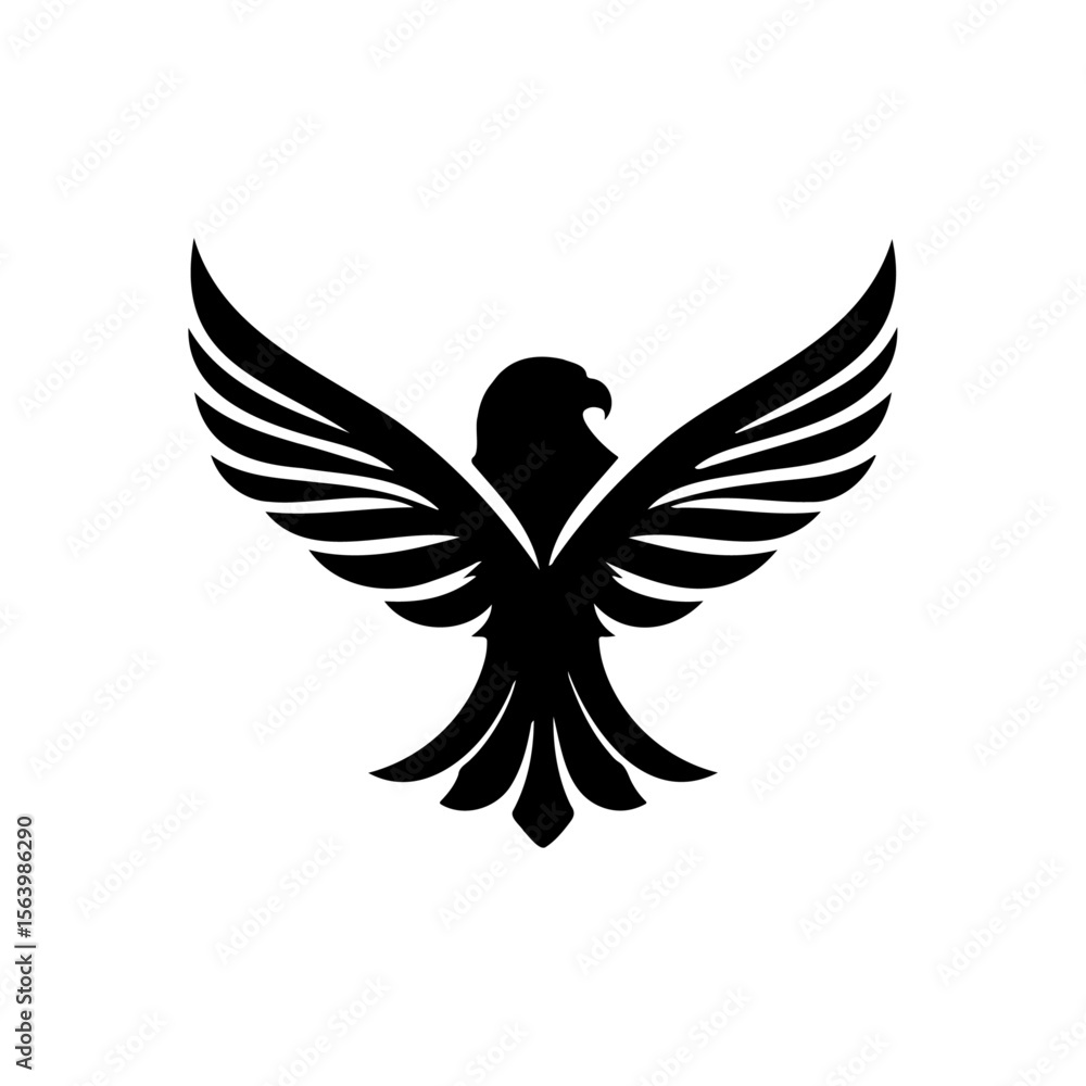 Fototapeta premium Falcon wing logo Victor file 