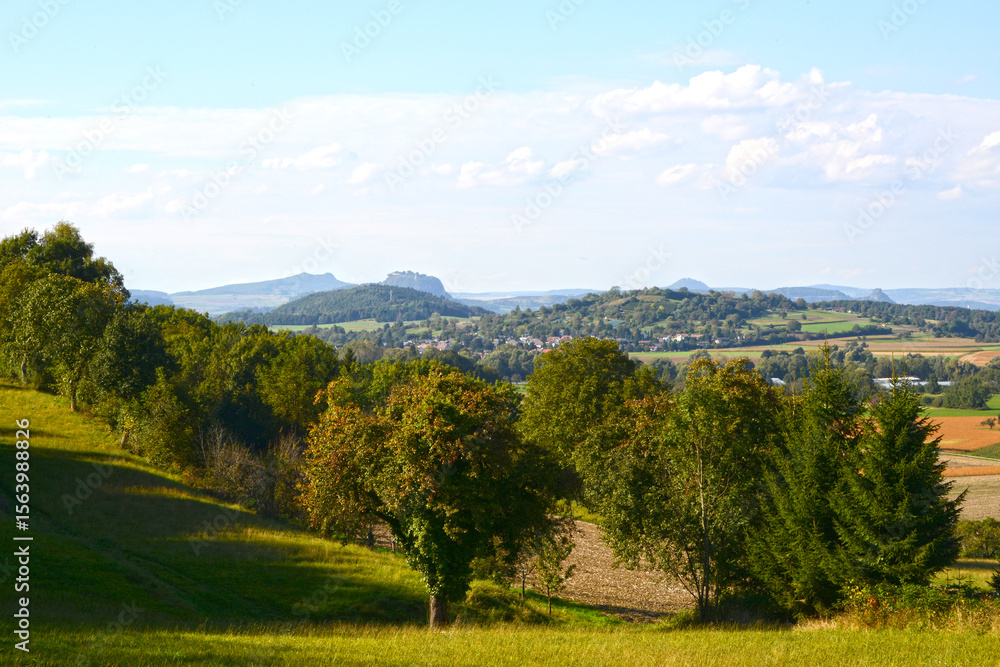 Fototapeta premium Hegau, Hegaulandschaft