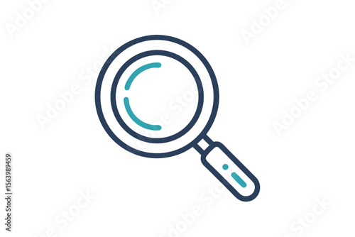 simple mono line icon freelance gig work