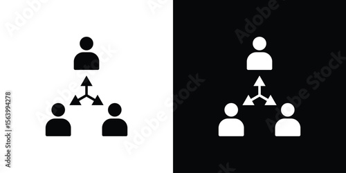 Coordinate icon Vector Silhouette for graphic and web design collection
