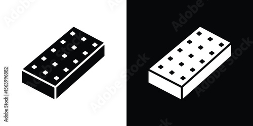 Mattress icon Vector Silhouette for graphic and web design collection