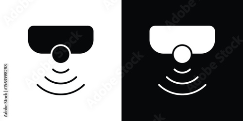 Sensor icon Vector Silhouette for graphic and web design collection