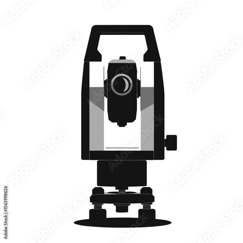 Precise surveying instrument for construction projects.  This professional-grade theodolite ensures accurate measurements for building foundations and infrastructure.  