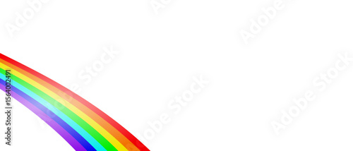 Abstract rainbow gradient element with lines and waves. Vector illustration of background.