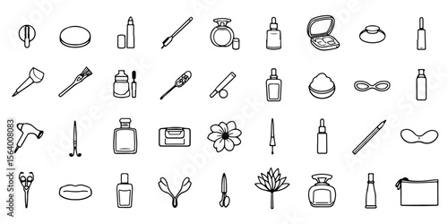 Silhouette Beauty & Makeup Icons