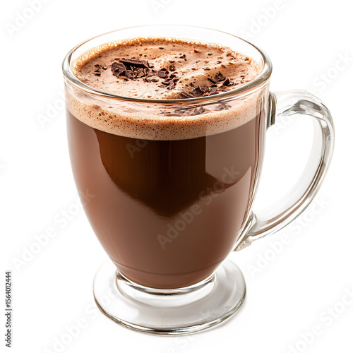 Cup of coffee isolated on transparent background