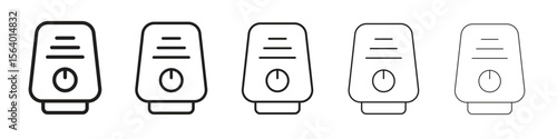 Air purifier icon. modern outline style vector icons series