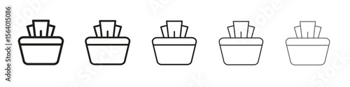 baby wipe icon. modern outline style vector icons series