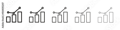 Benchmarking icon. modern outline style vector icons series