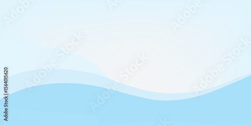 Abstract white wavy glowing lines on a blue background. Futuristic digital high-technology pattern