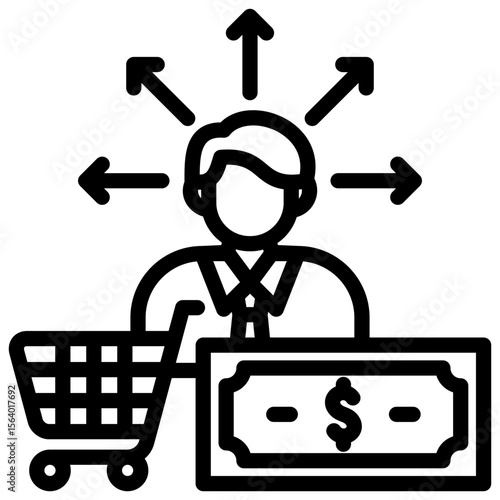 Customer Behavior Icon