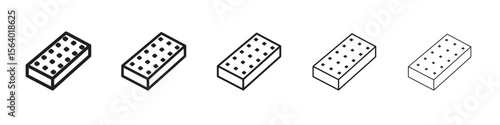 Mattress icon. modern outline style vector icons series