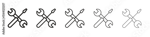 Tools icon. modern outline style vector icons series