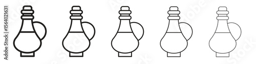 Vinegar icon. modern outline style vector icons series