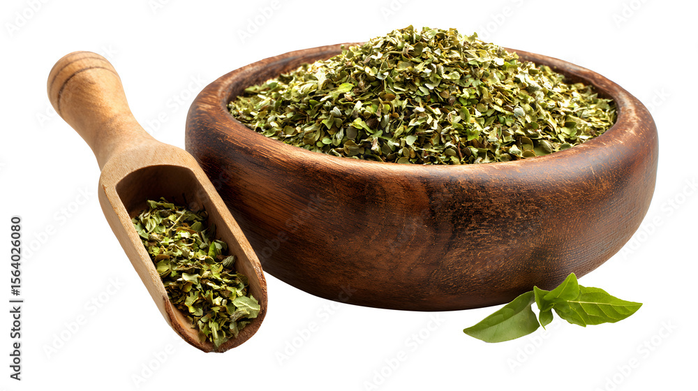 A wooden bowl with a spoon A wooden bowl with a spoon