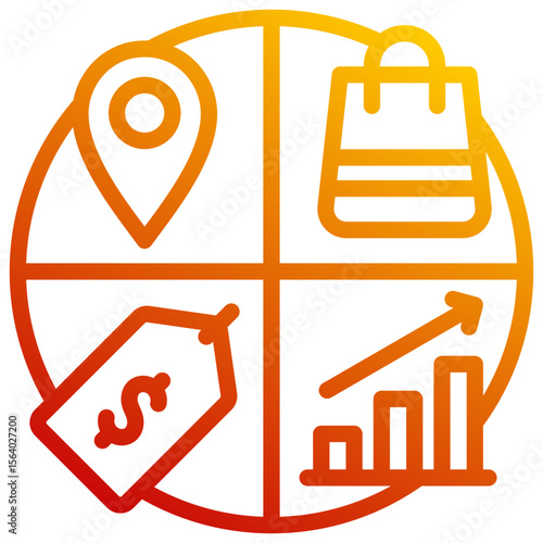 Marketing Mix Icon