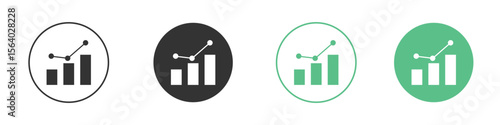 Benchmarking icon vector pictogram for ui ux interface elements