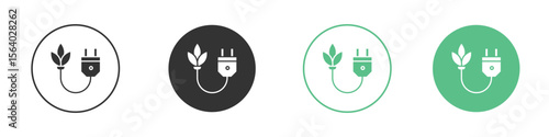 Biomass energy icon vector pictogram for ui ux interface elements
