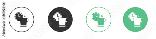 Break icon vector pictogram for ui ux interface elements