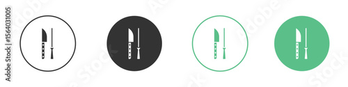 Knife sharpener icon vector pictogram for ui ux interface elements